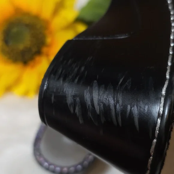 Alegria Multicolor Snake Print Sandals - Picture 7 of 12